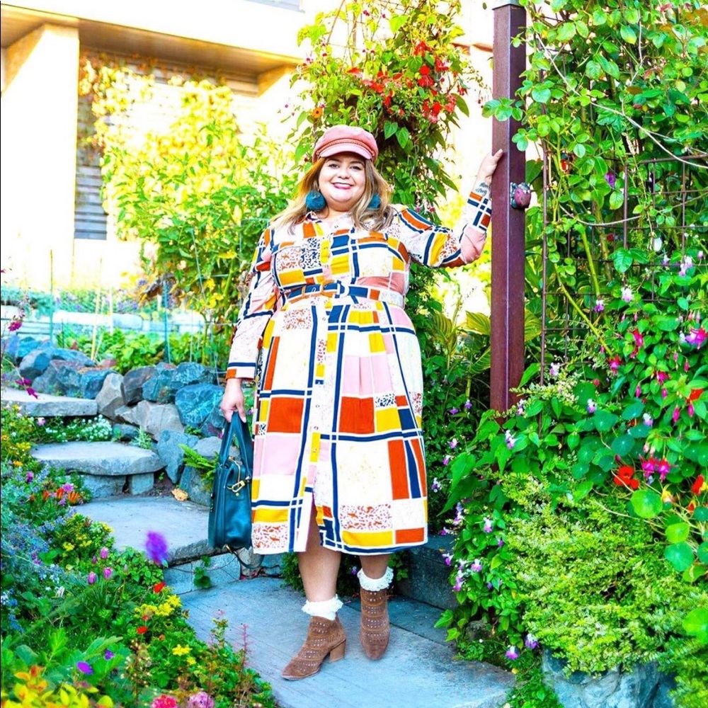 🎉Hostess Pick🎉 Abstract print shirt dress